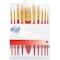 American Crafts™ Art Supply Basics Oil Paint Hog Hair Brush Set